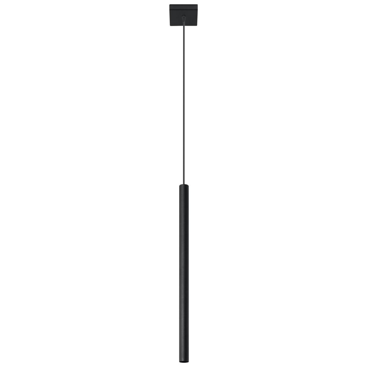 Sollux Lámpara colgante PASTELO 1 negro 