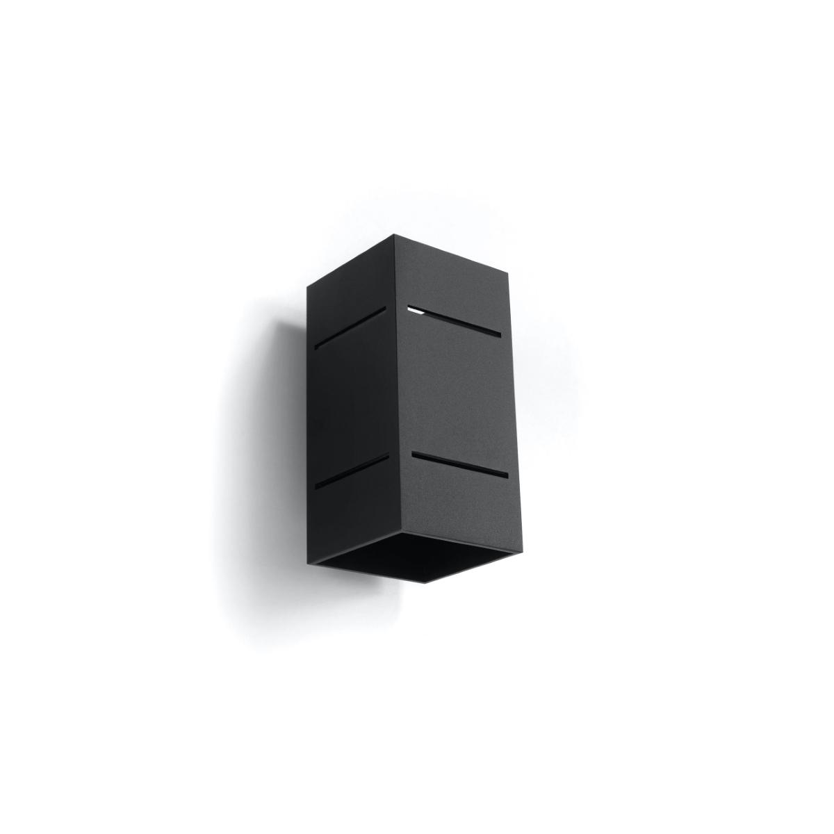 Sollux Aplique BLOCCO negro 