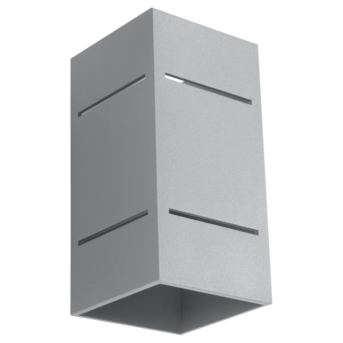 Sollux Aplique BLOCCO gris 