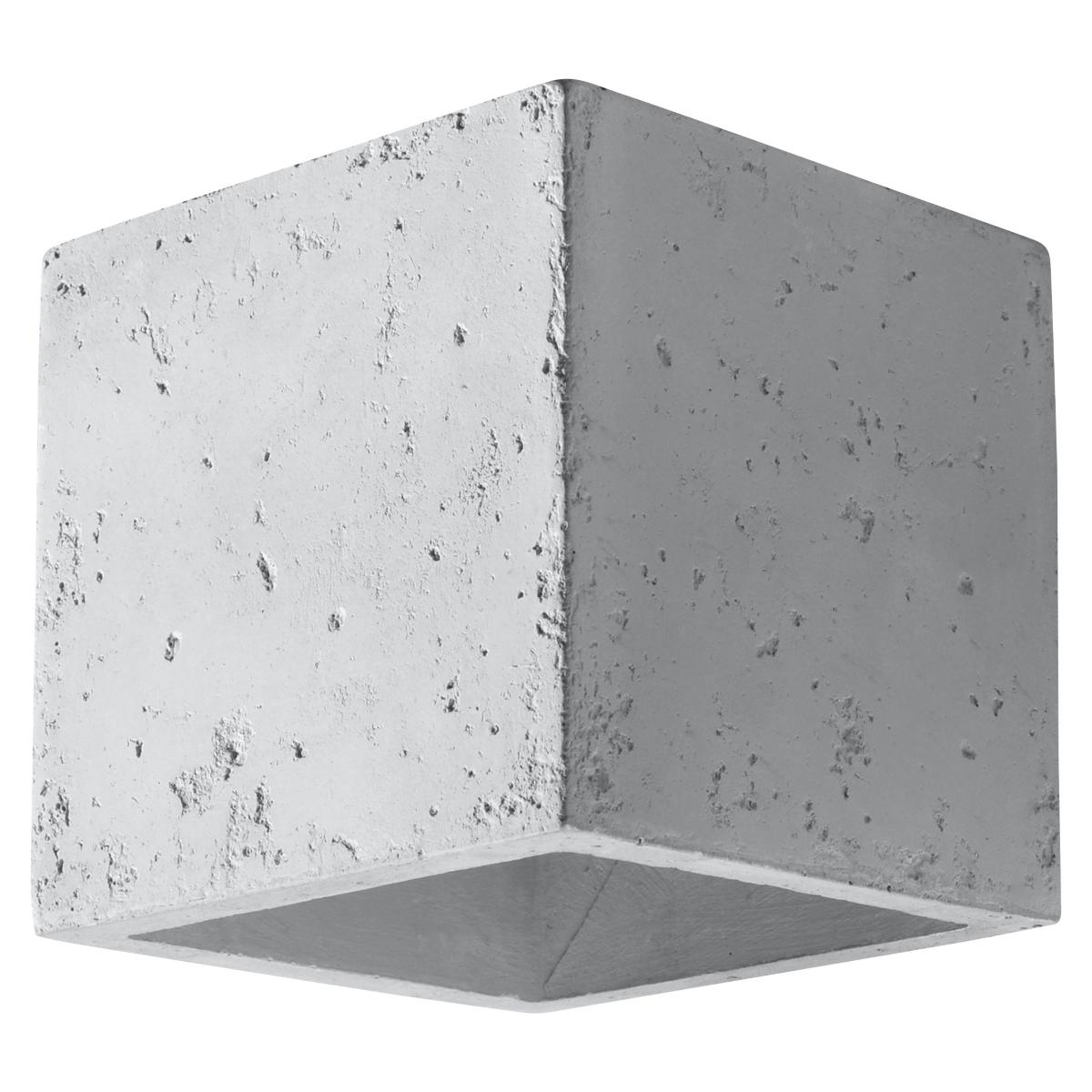Sollux Aplique QUAD hormigón 