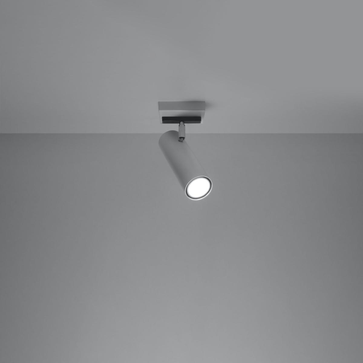 Sollux Plafón DIREZIONE 1 blanco 