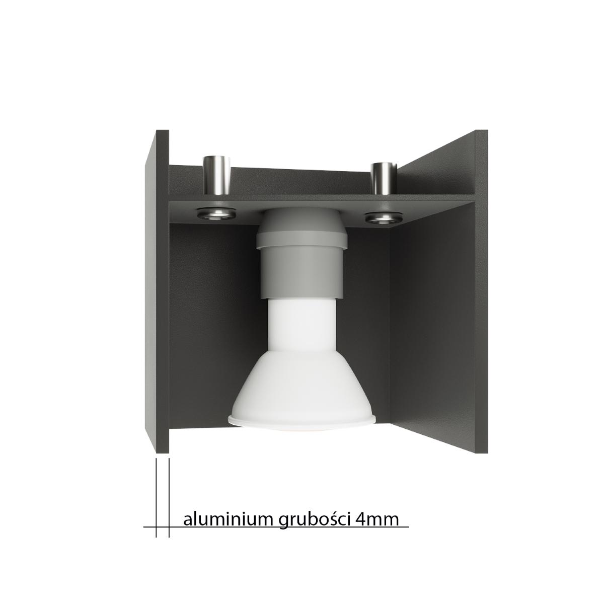 Sollux Aplique QUAD MAXI blanco 