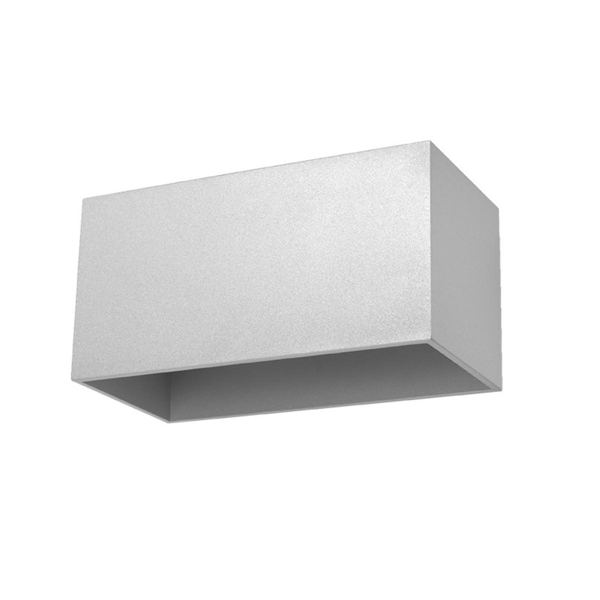 Sollux Aplique QUAD MAXI gris 