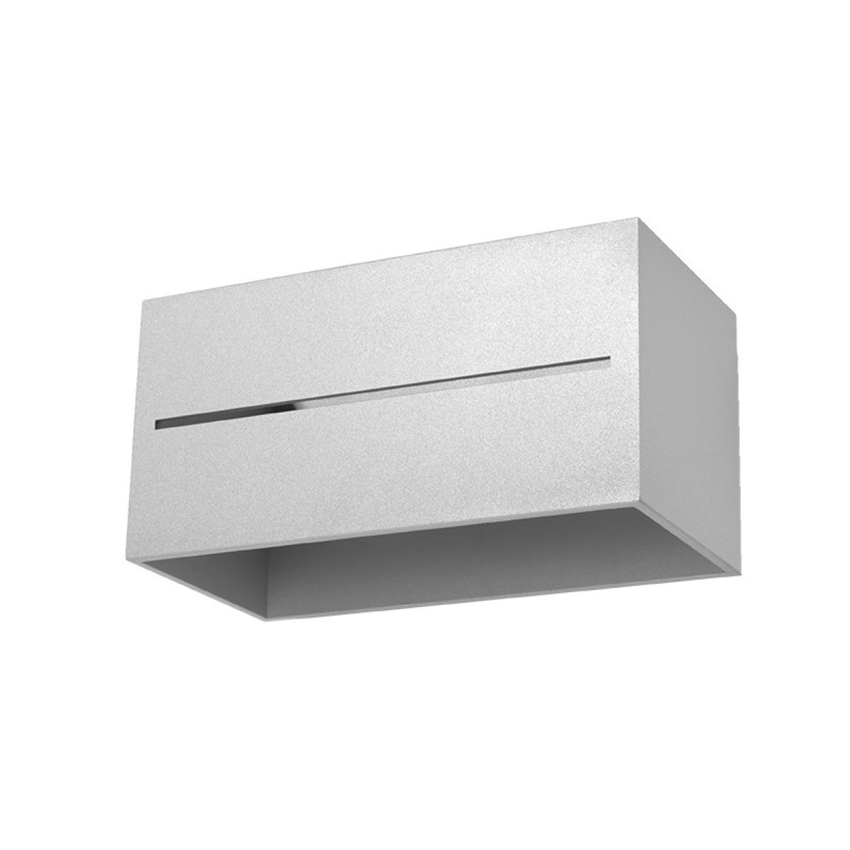 Sollux Aplique LOBO MAXI gris 