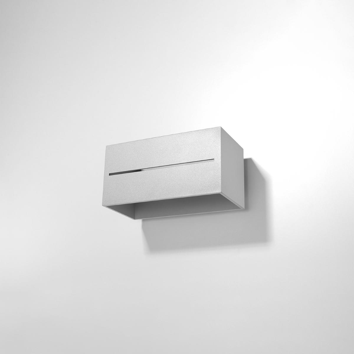 Sollux Aplique LOBO MAXI gris 