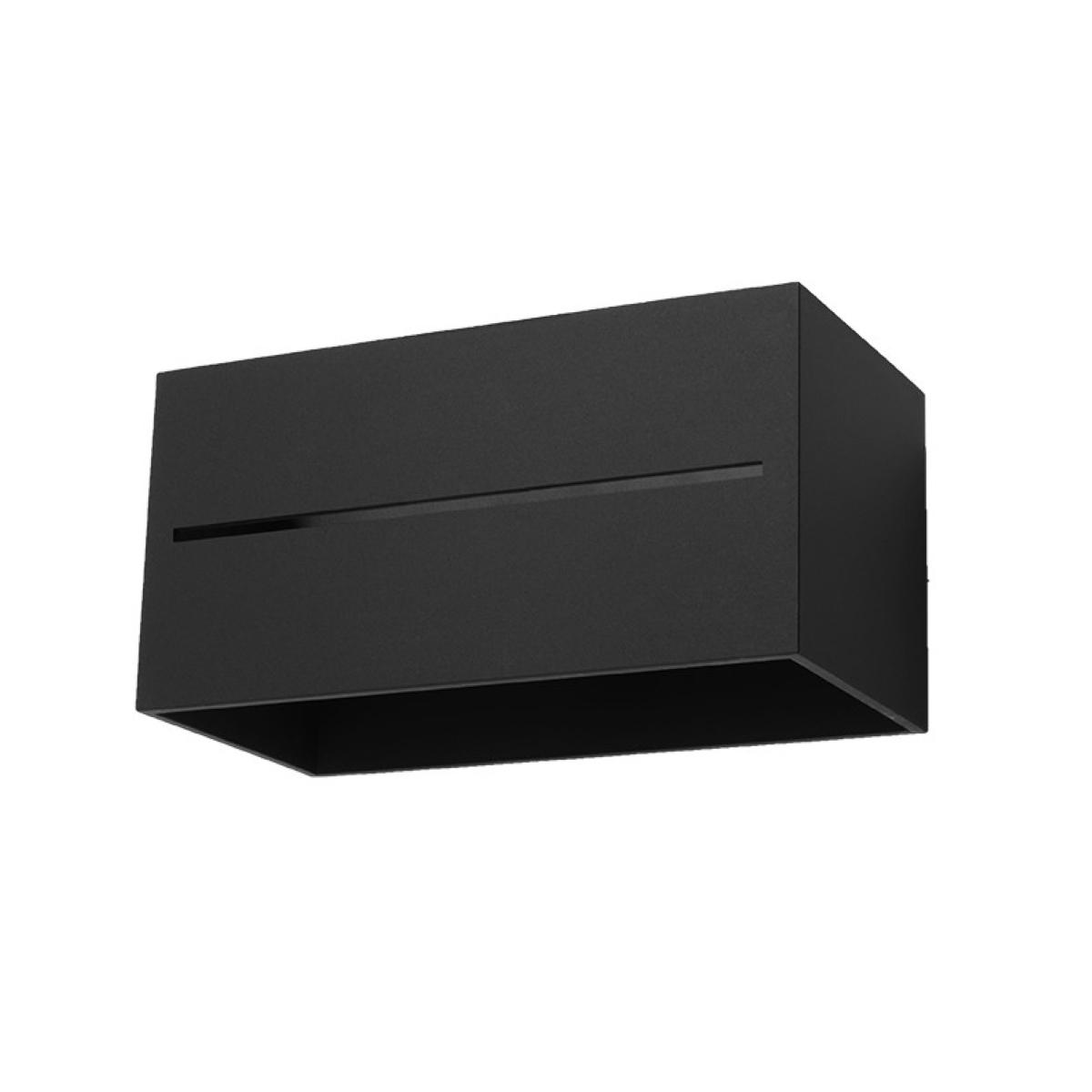 Sollux Aplique LOBO MAXI negro 
