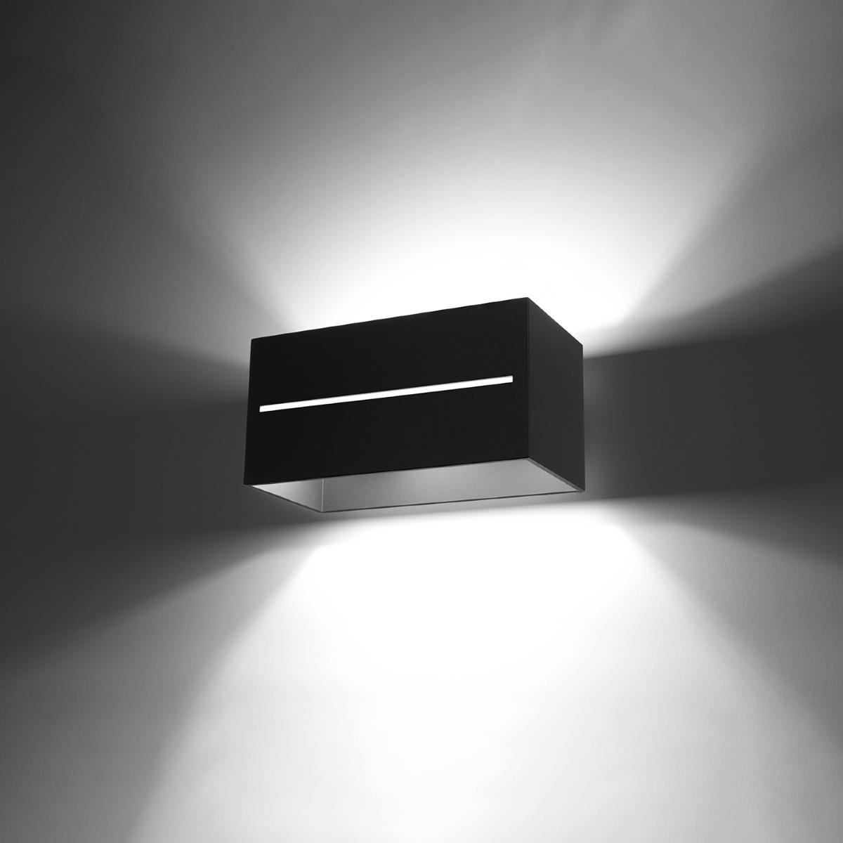 Sollux Aplique LOBO MAXI negro 