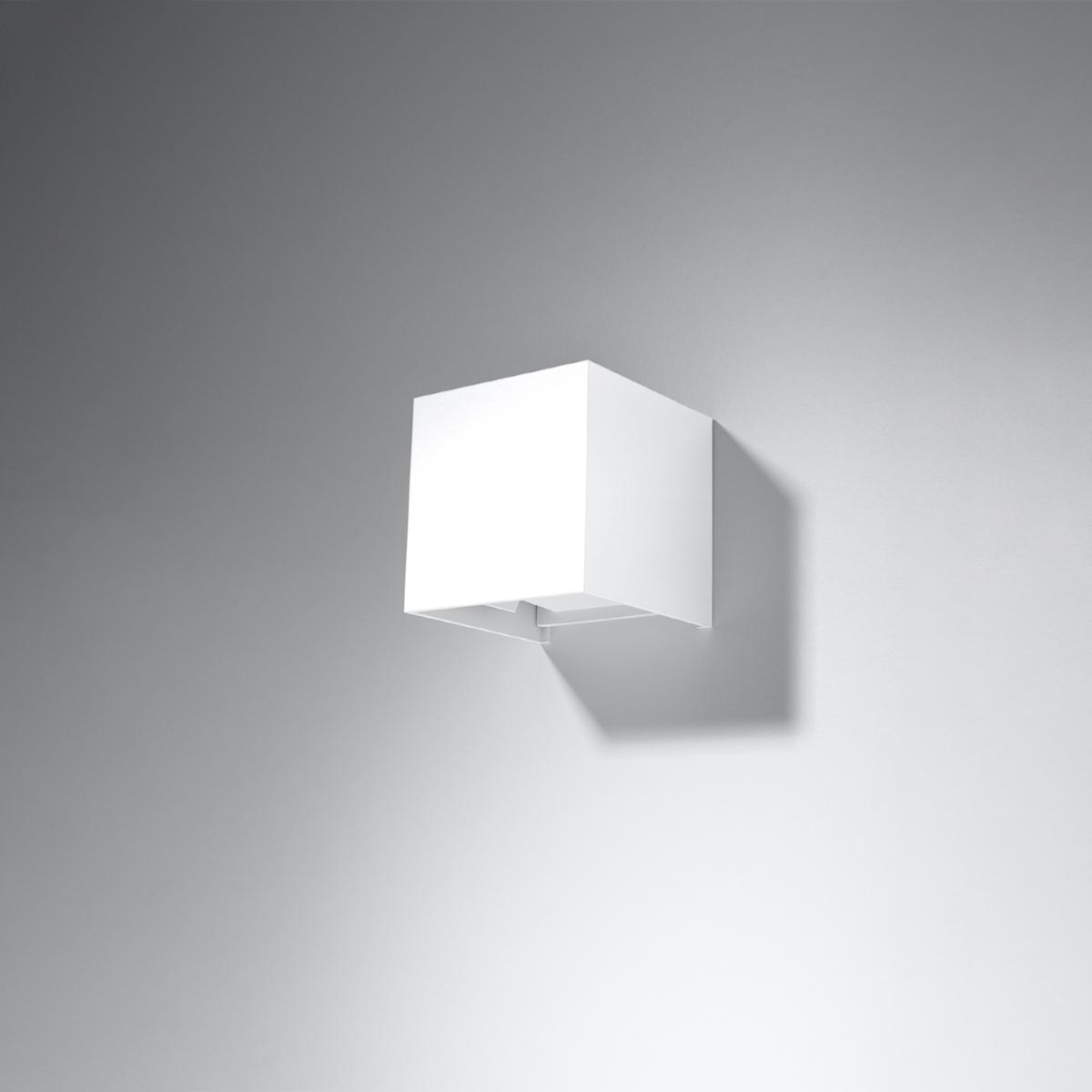 Sollux Aplique LUCA LED blanco IP54 3000K