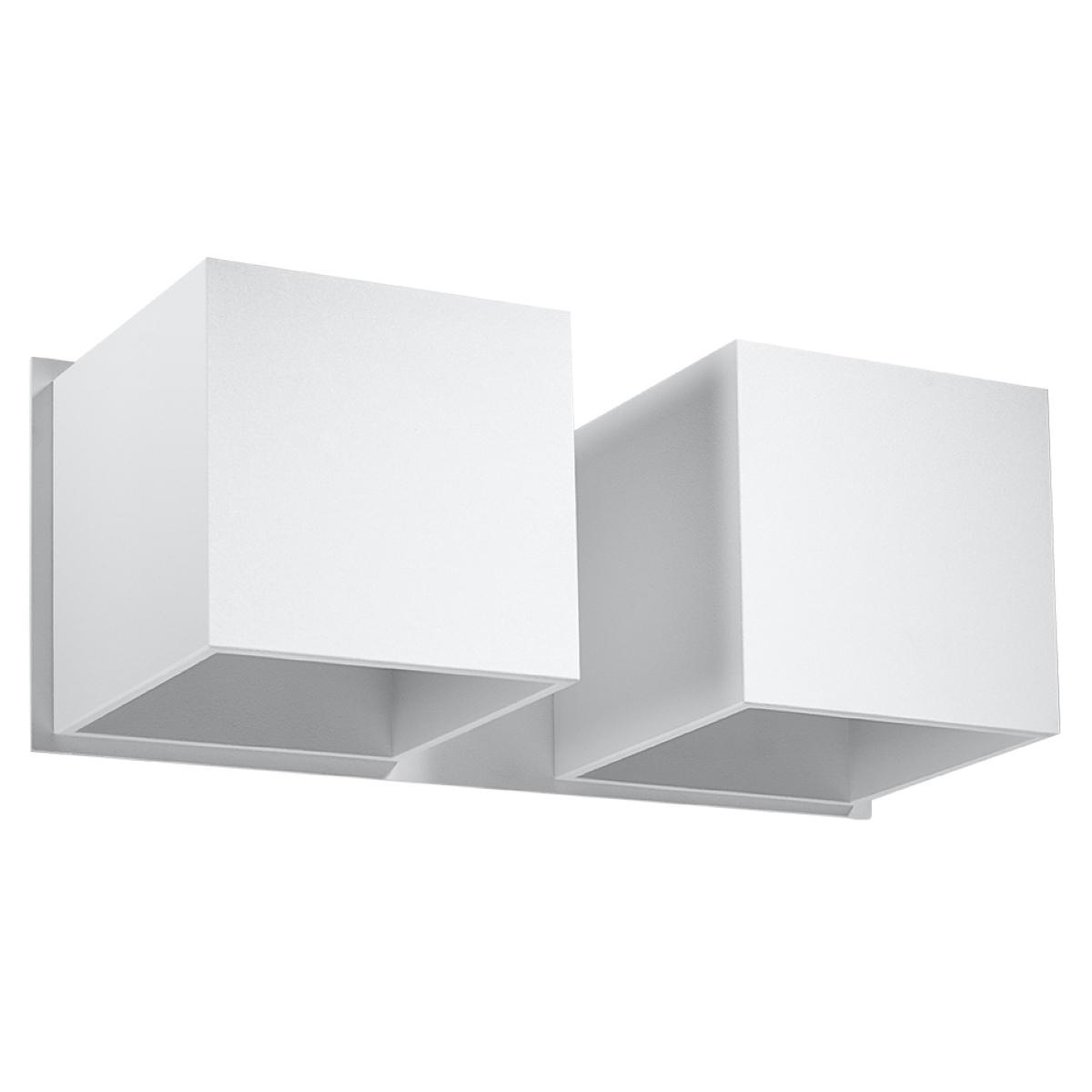 Sollux Aplique QUAD 2 blanco 