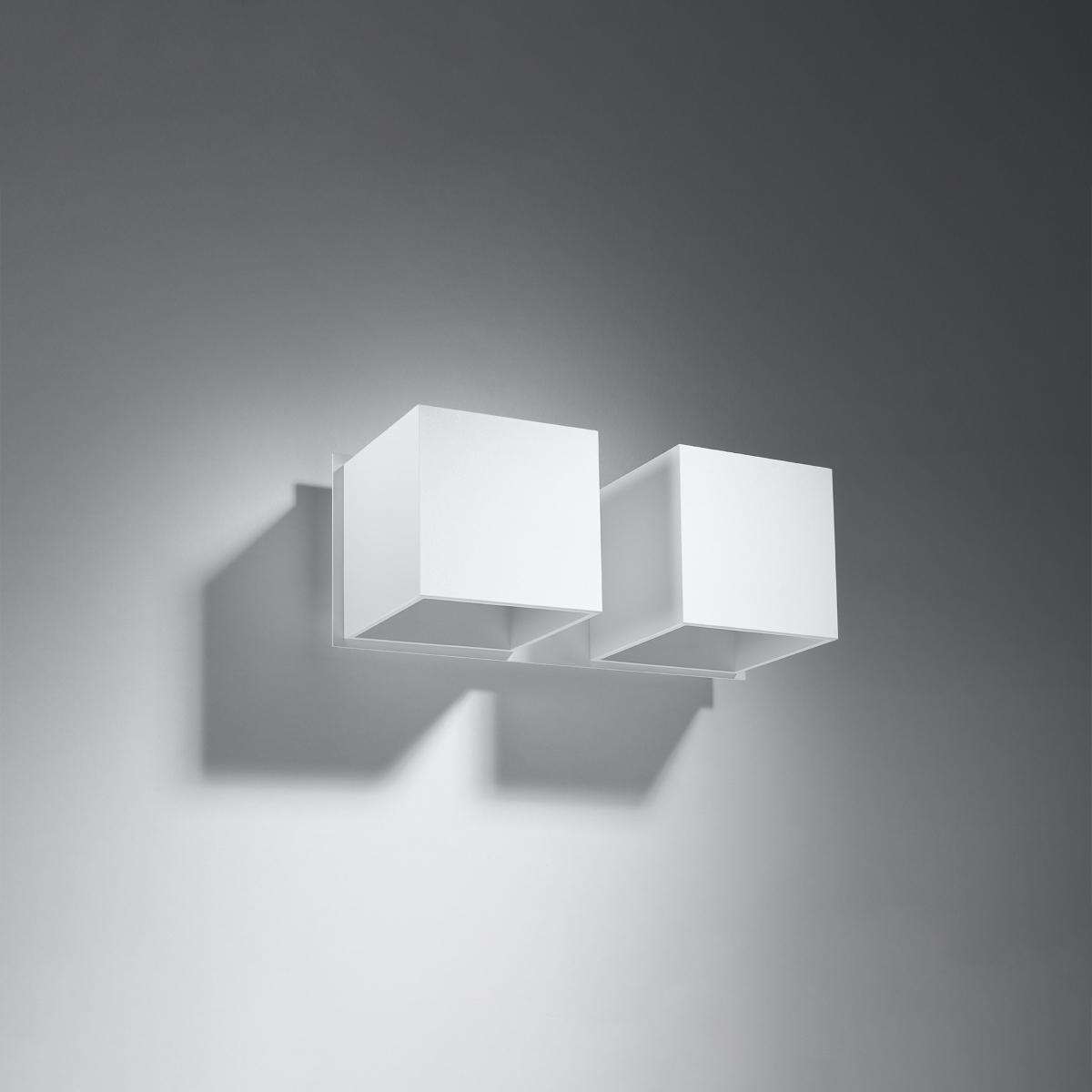 Sollux Aplique QUAD 2 blanco 