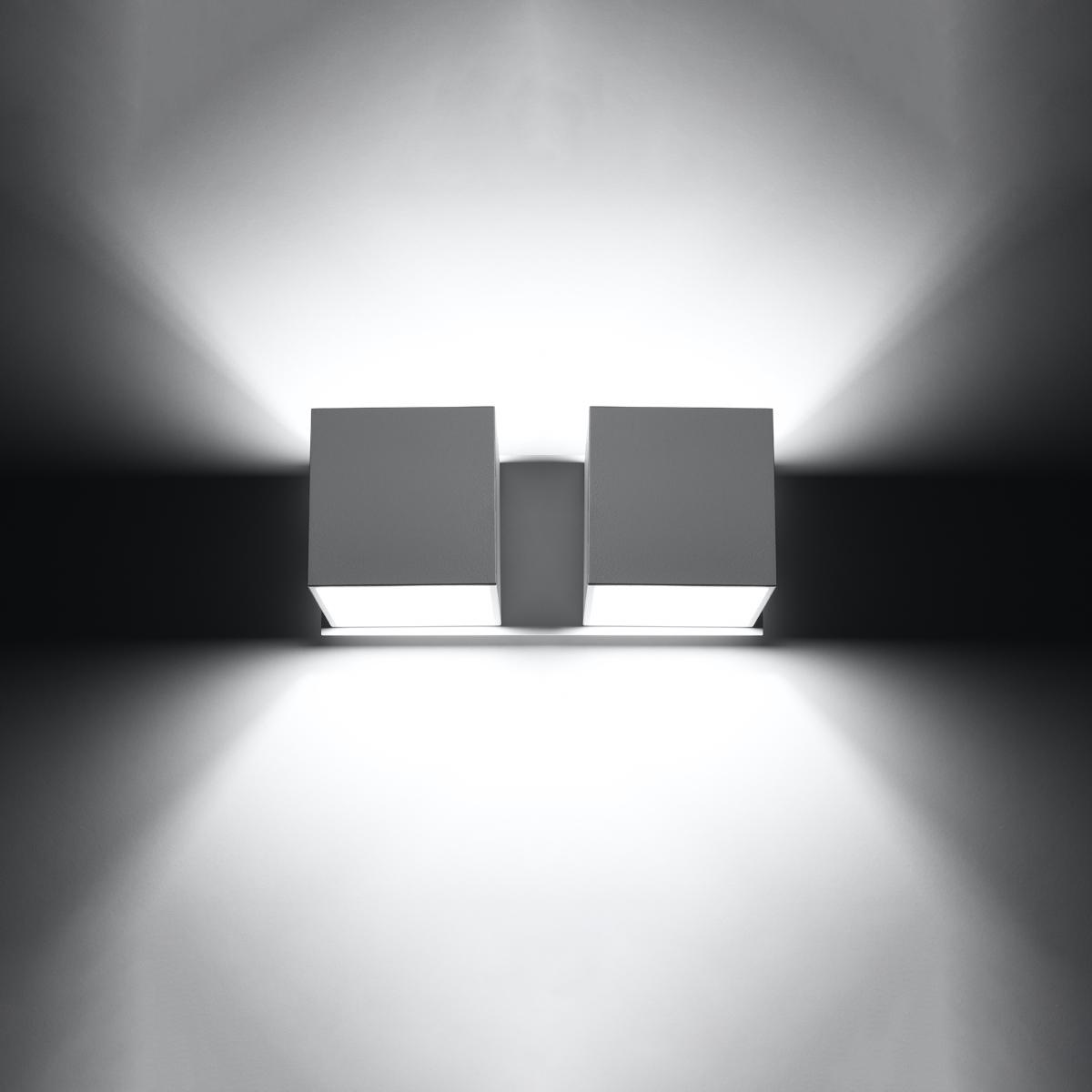 Sollux Aplique QUAD 2 blanco 