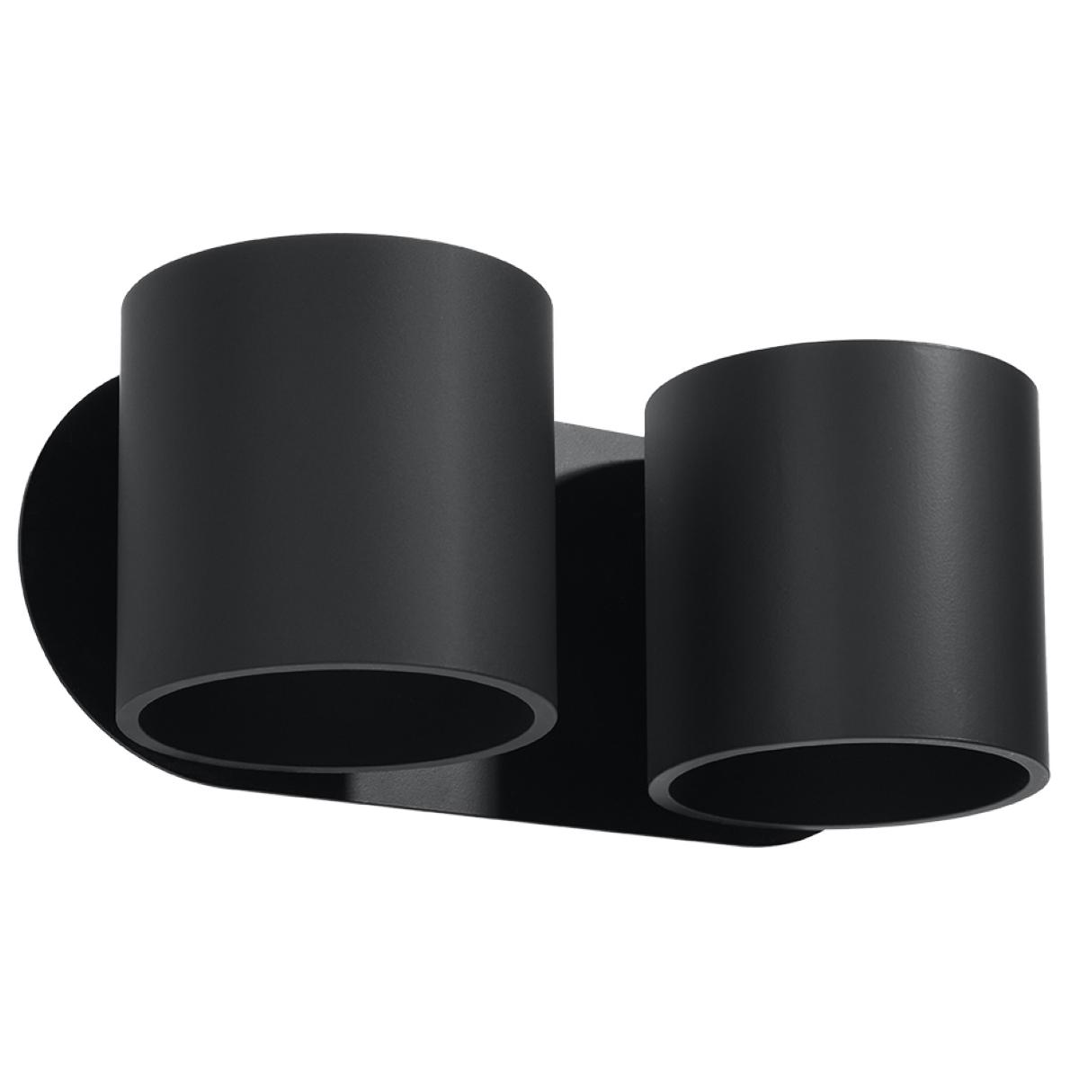 Sollux Aplique ORBIS 2 negro 