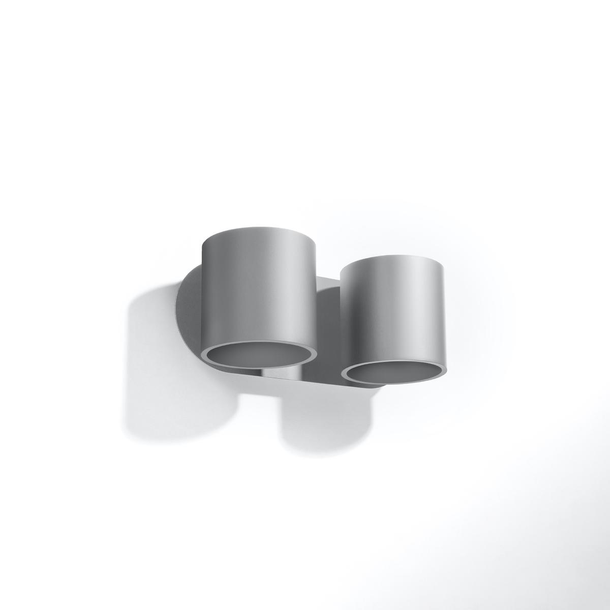 Sollux Aplique ORBIS 2 gris 
