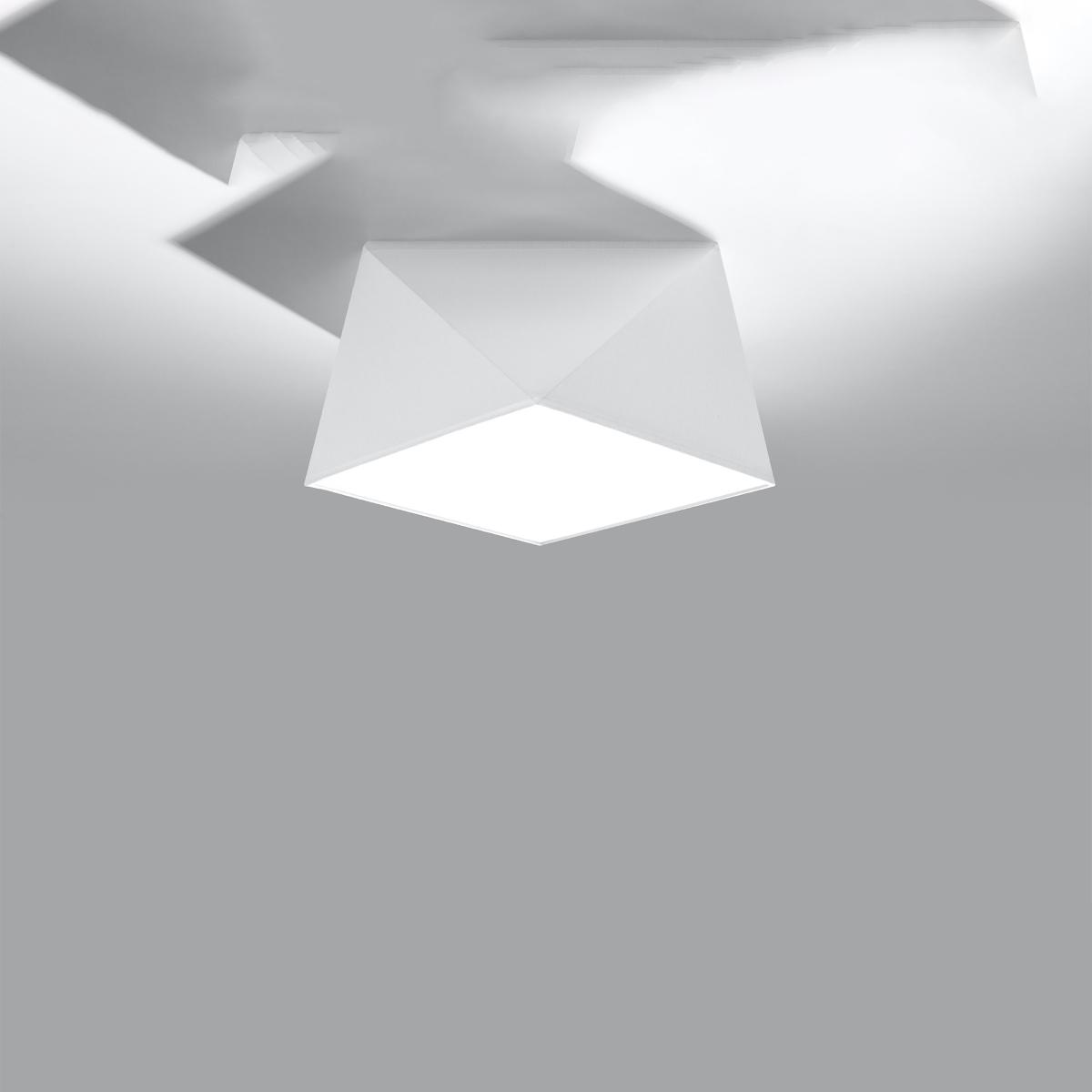 Sollux Lámpara de techo HEXA 25 blanca 