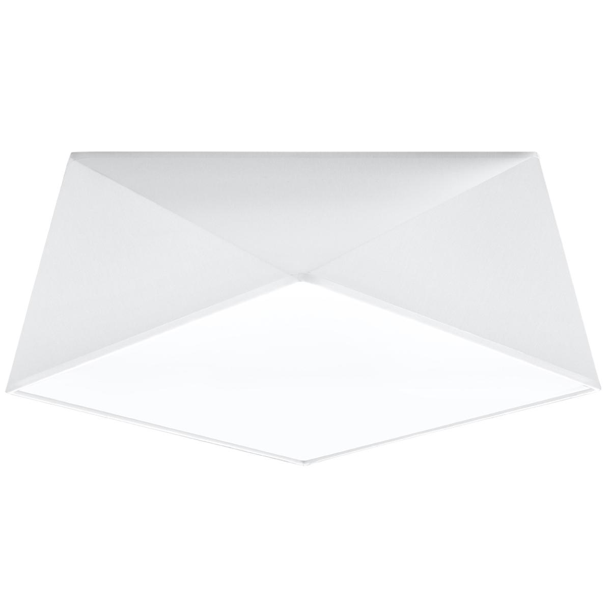 Sollux Lámpara de techo HEXA 35 blanca 