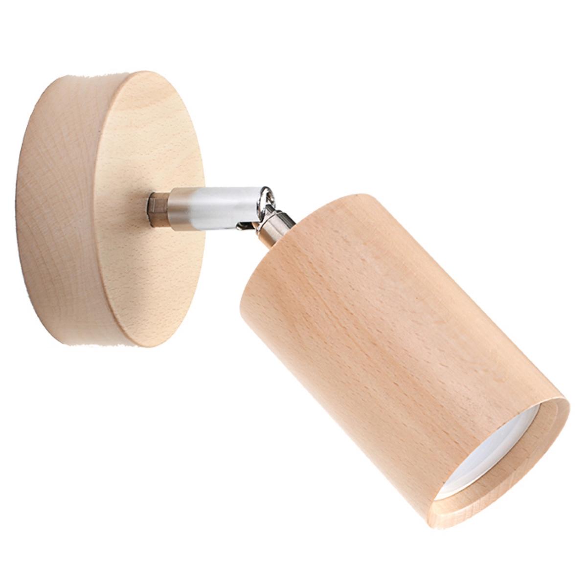 Sollux Aplique BERG madera natural 