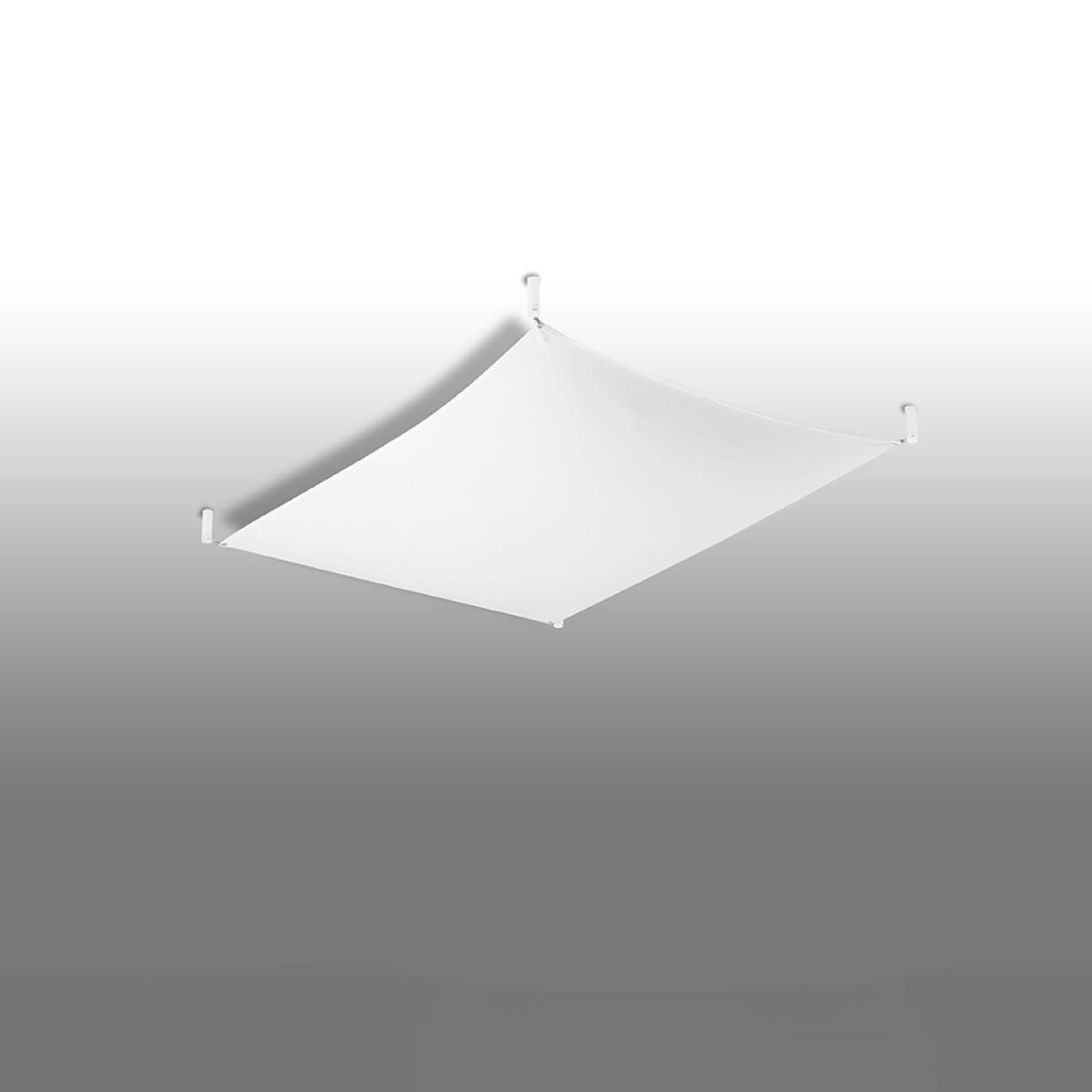 Sollux Lámpara de techo LUNA 1 blanca 3000K