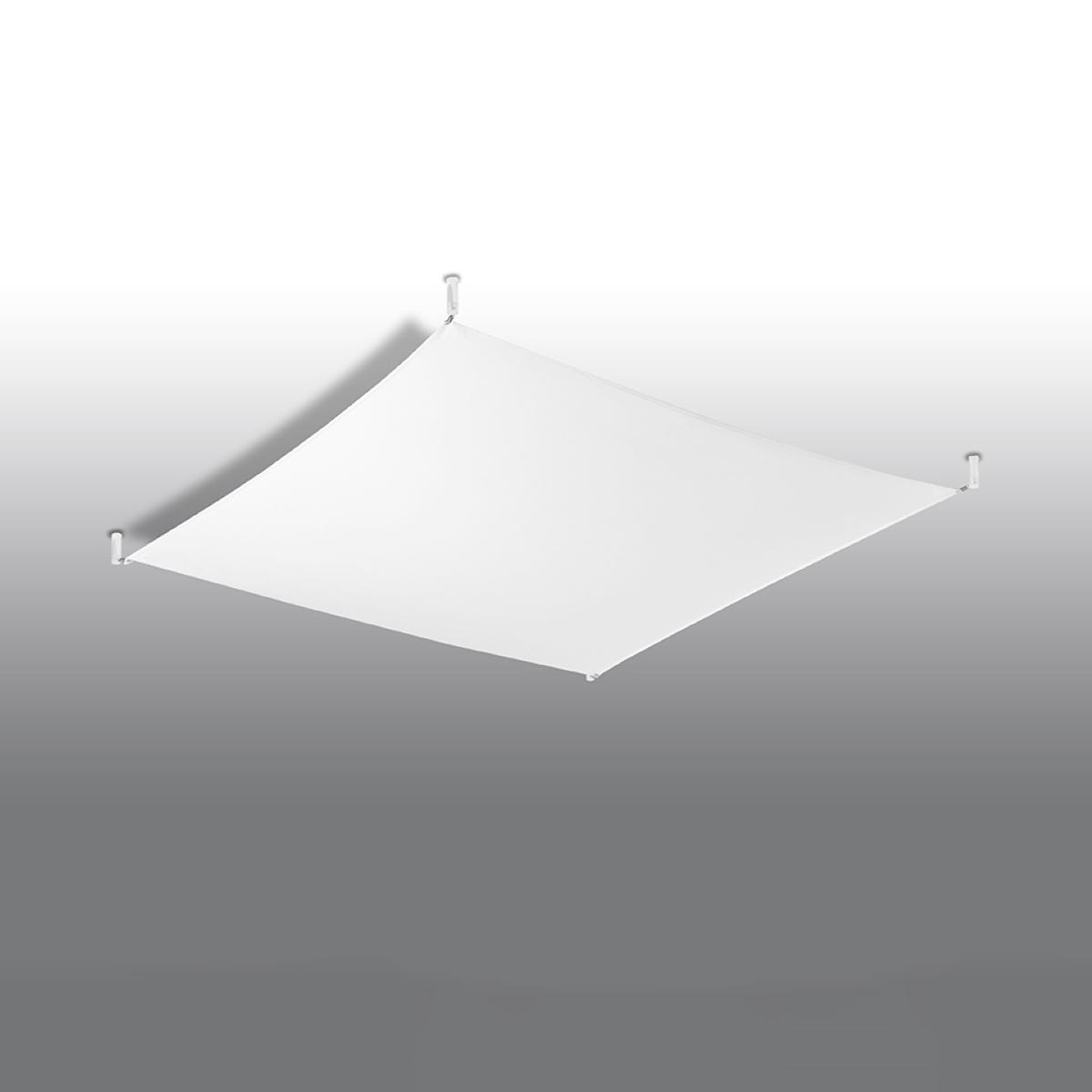 Sollux Lámpara de techo LUNA 4 blanca 3000K
