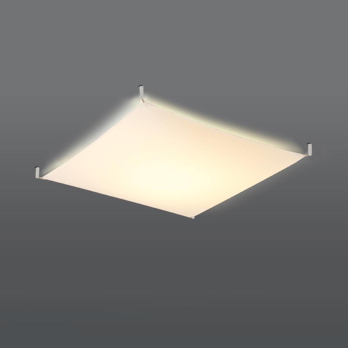 Sollux Lámpara de techo LUNA 4 blanca 3000K