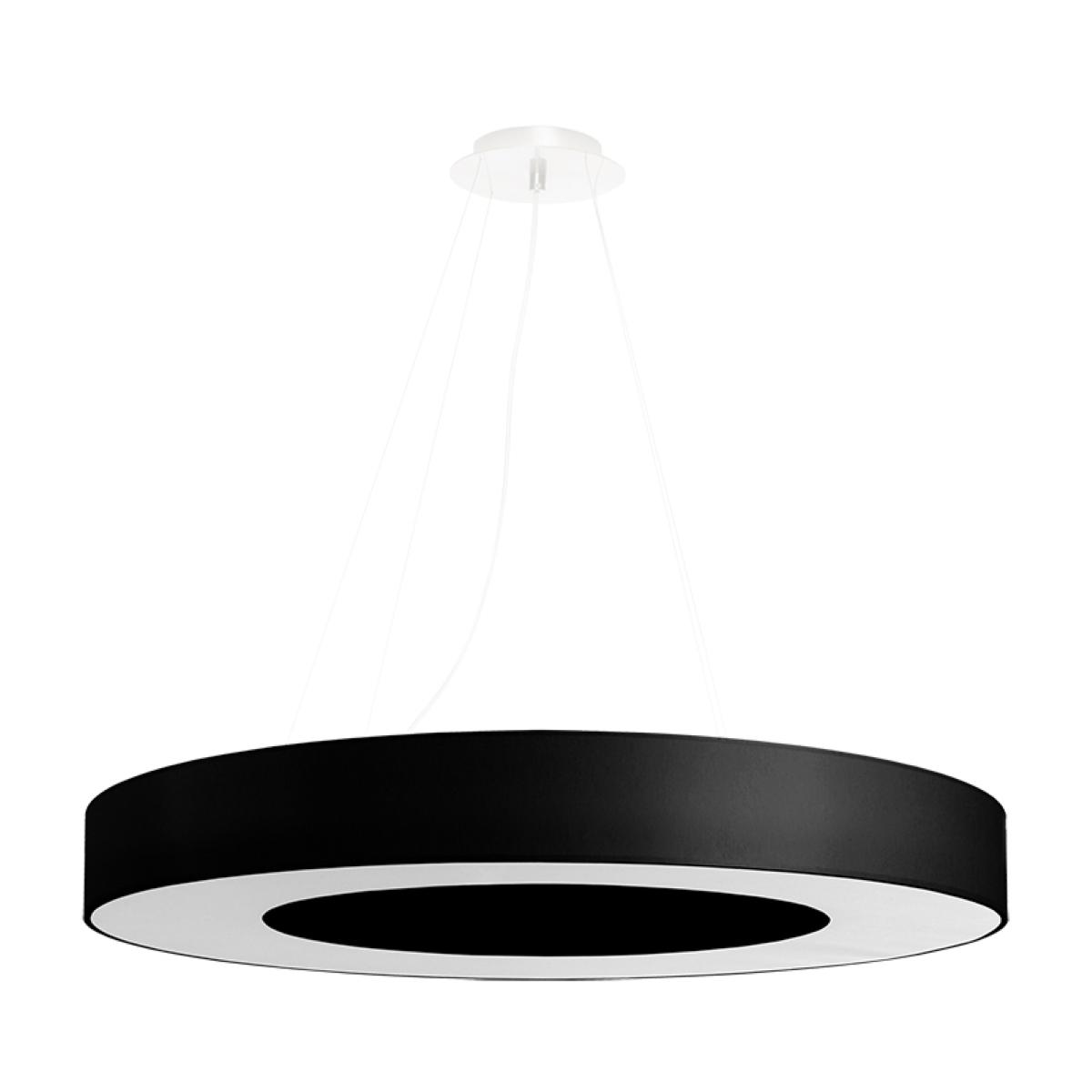 Sollux Lámpara SATURNO SLIM 70 negra 
