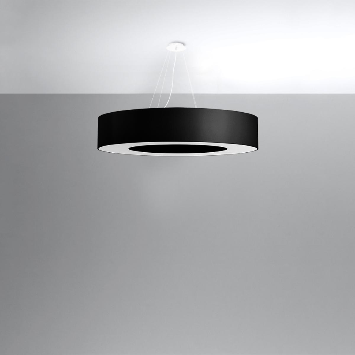 Sollux Lámpara SATURNO 90 negra 
