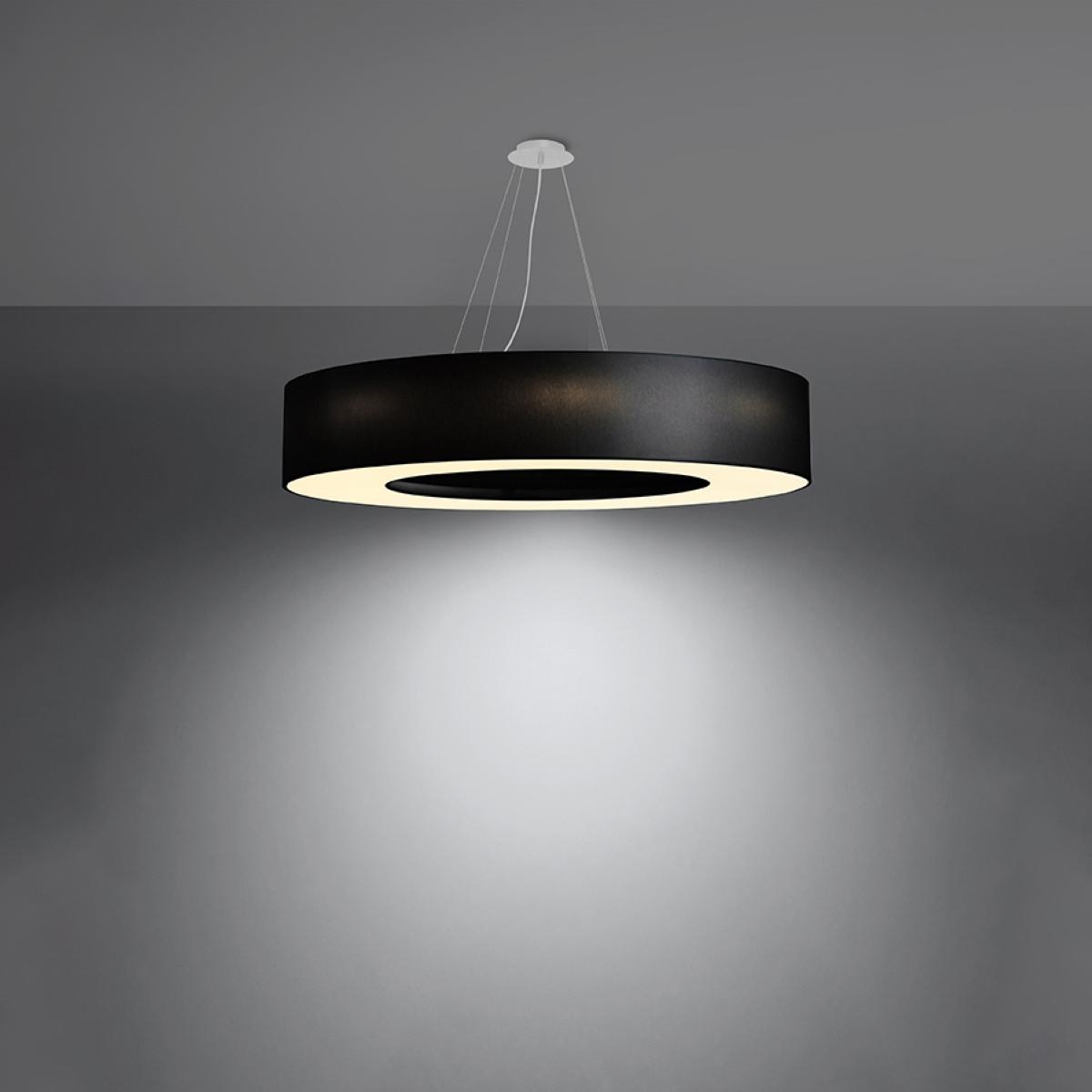 Sollux Lámpara SATURNO 90 negra 