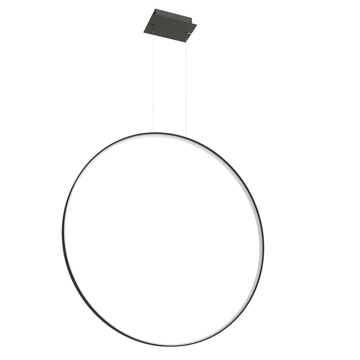 Sollux Lámpara colgante RIO 110 negro 4000K 4000K