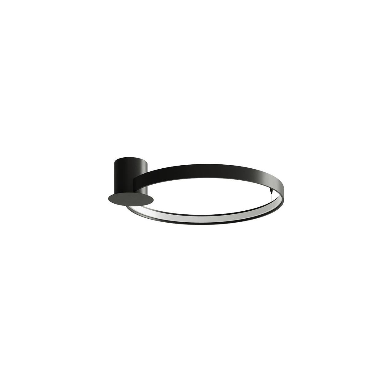 Sollux Plafón RIO 55 negro 3000K 3000K