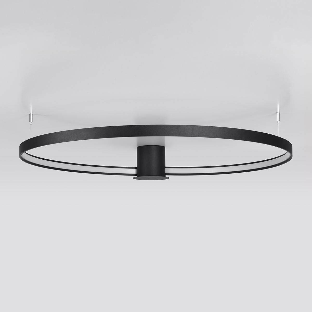 Sollux Plafón RIO 110 negro 3000K 3000K