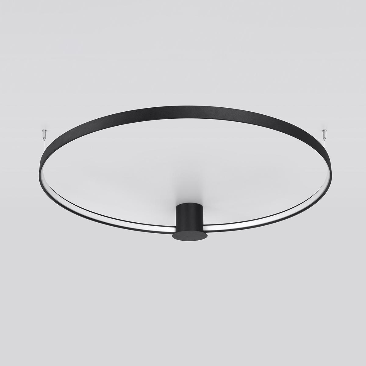 Sollux Plafón RIO 110 negro 3000K 3000K