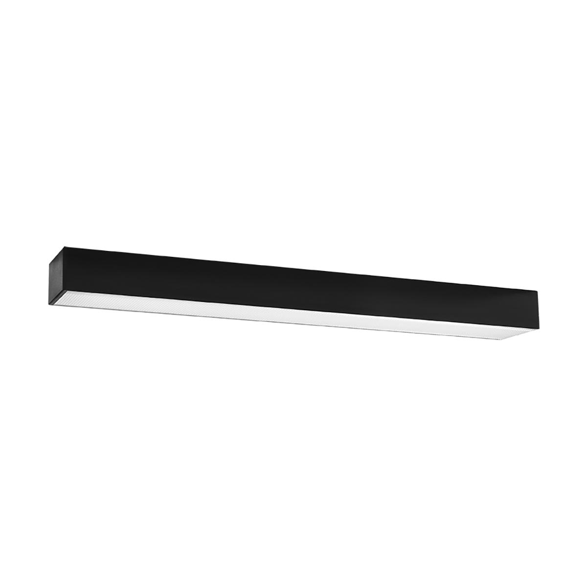 Sollux Lámpara de techo PINNE 67 negro 3000K