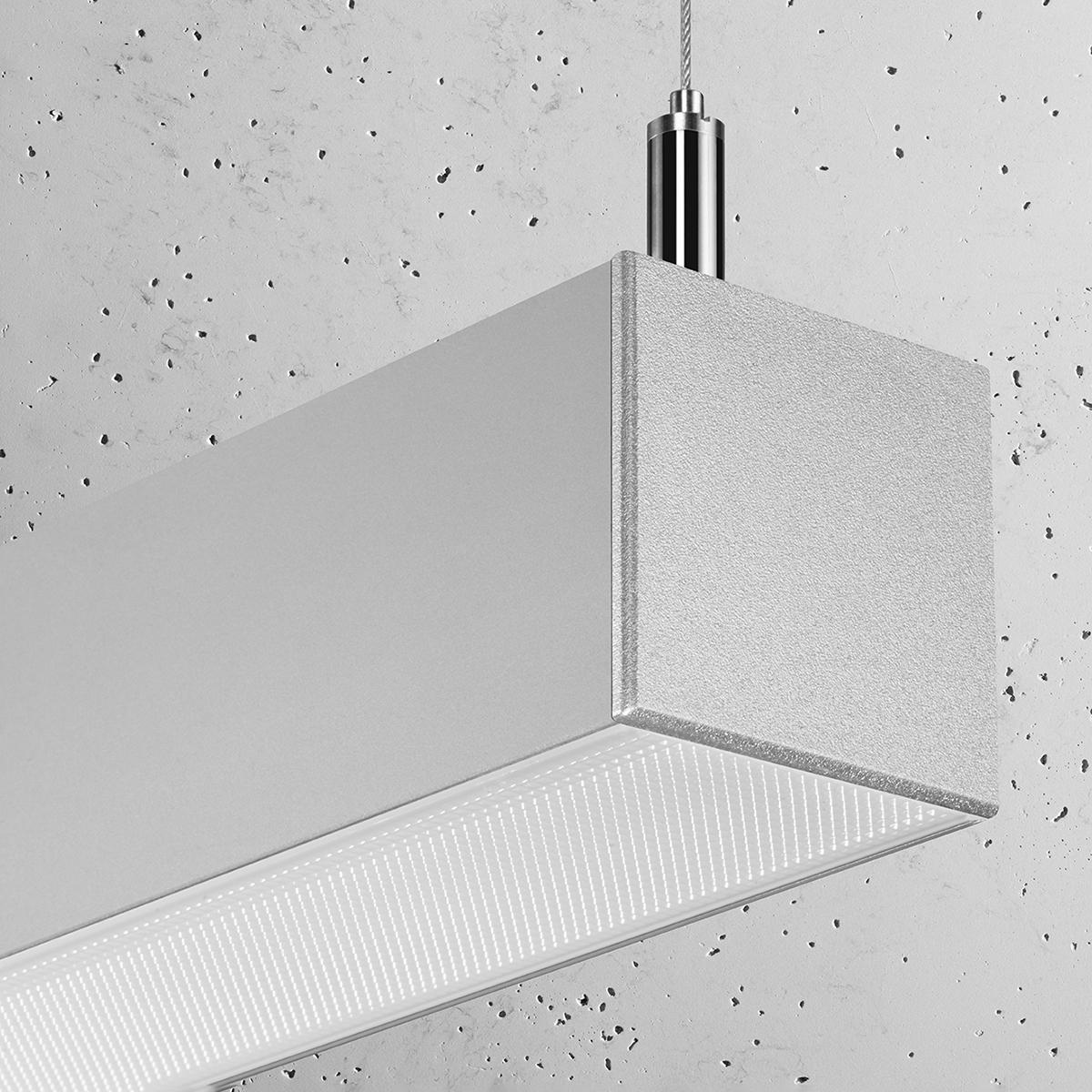 Sollux Lámpara colgante PINNE 118 gris 4000K