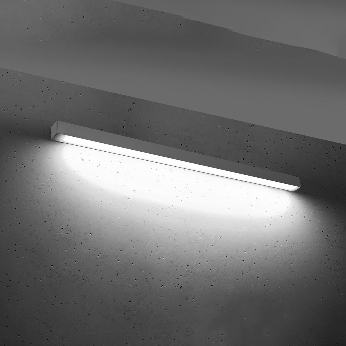 Sollux Aplique PINNE 118 gris 4000K
