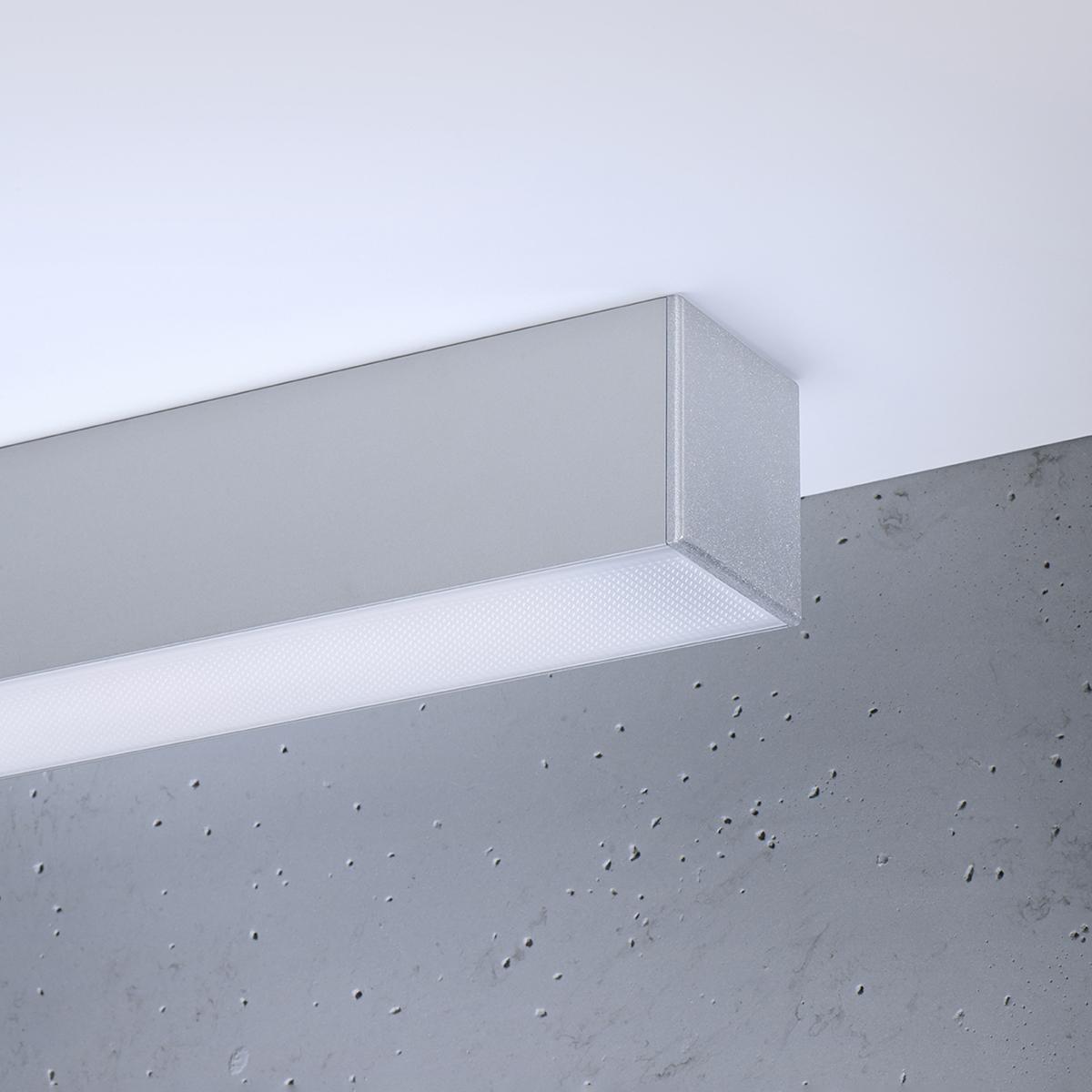 Sollux Lámpara de techo PINNE 118 gris 4000K