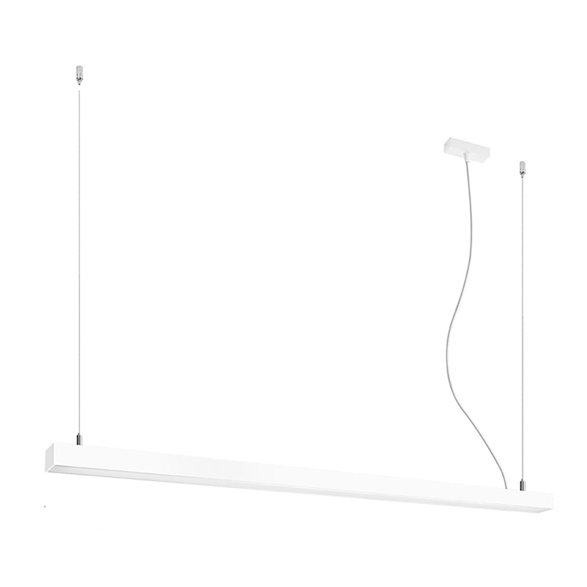 Sollux Lámpara colgante PINNE 150 blanca 4000K