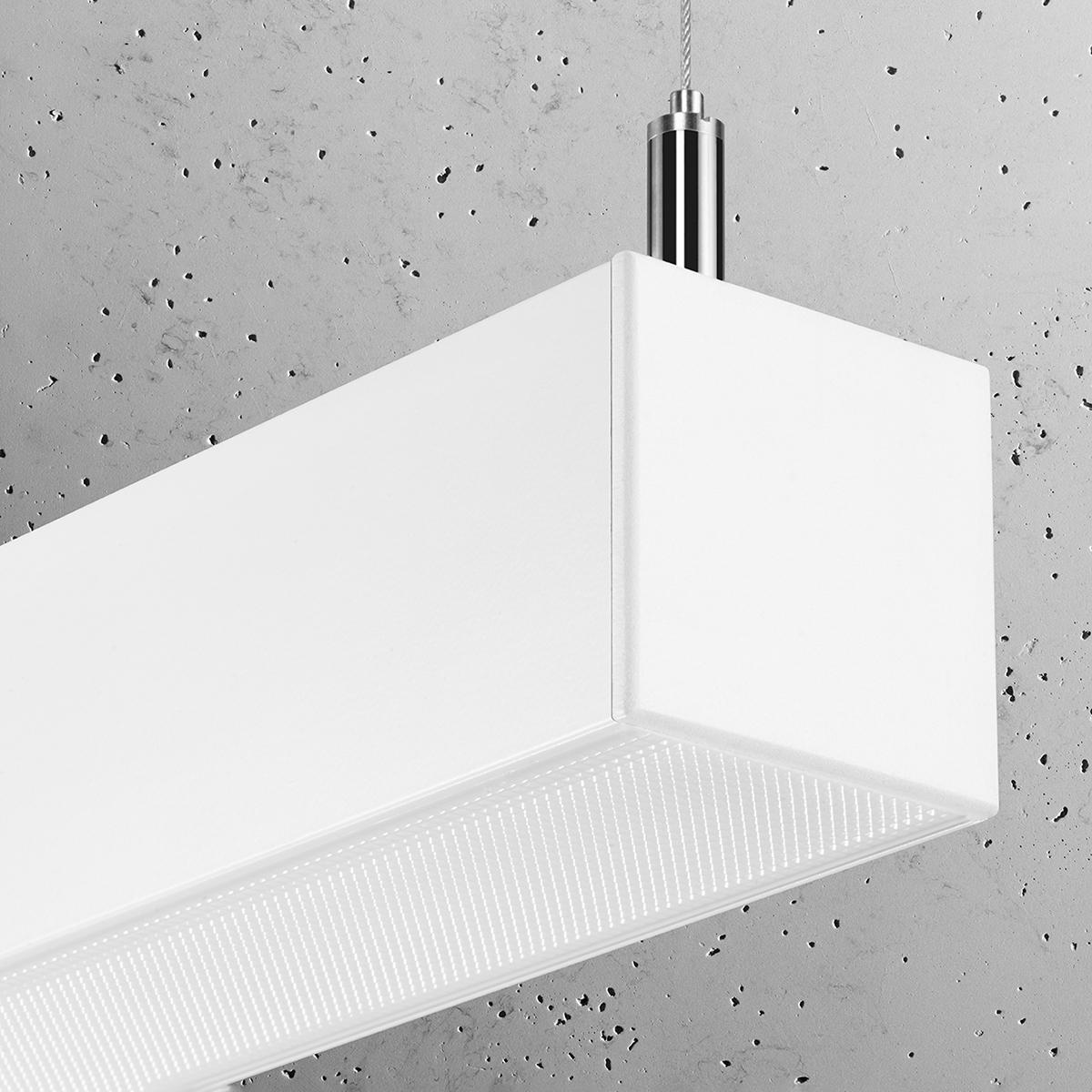 Sollux Lámpara colgante PINNE 150 blanca 4000K