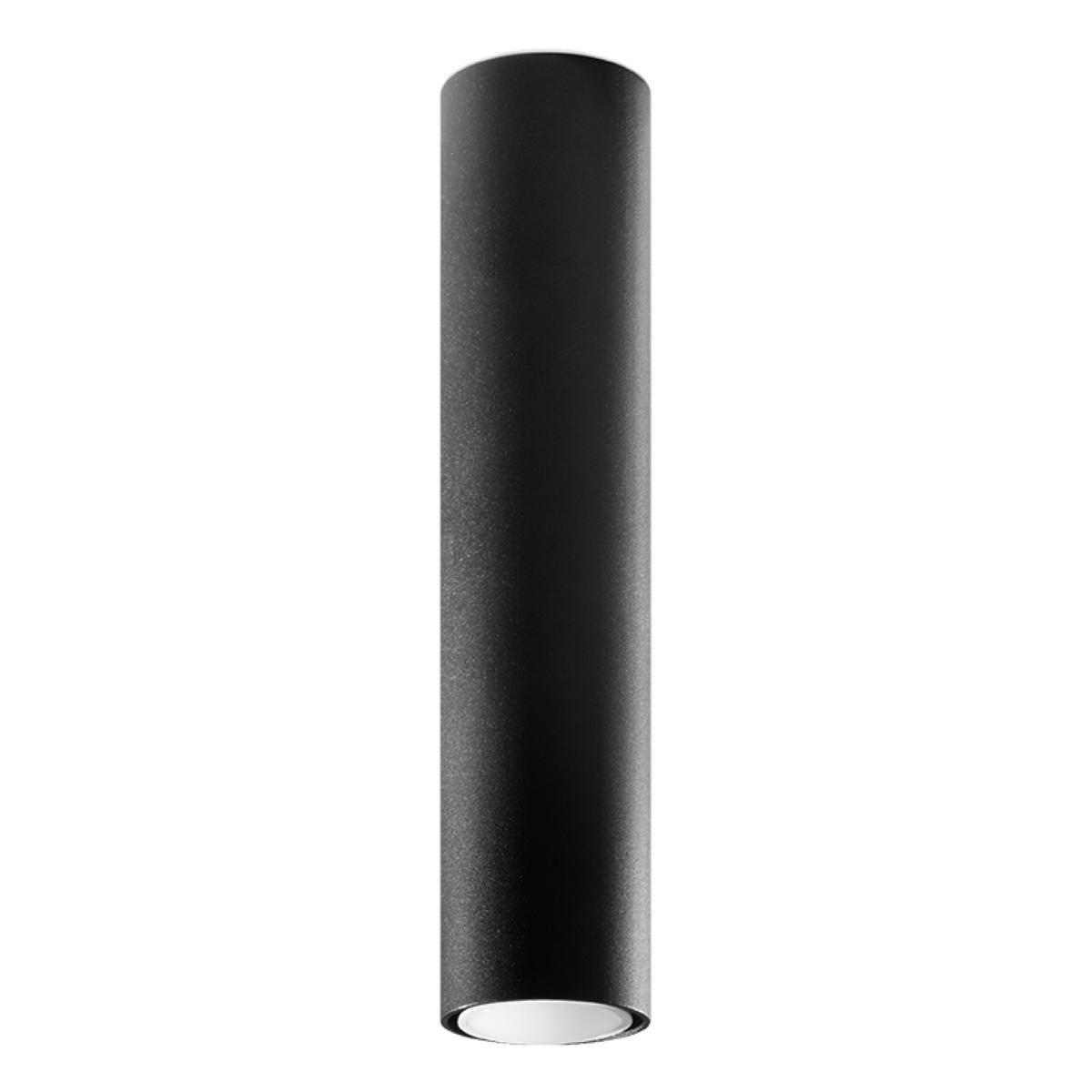 Sollux Plafón LAGOS 40 negro 