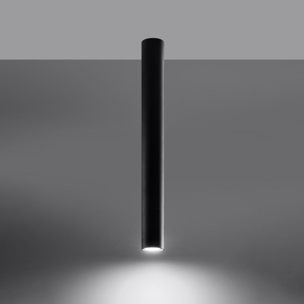 Sollux Plafón LAGOS 60 negro 