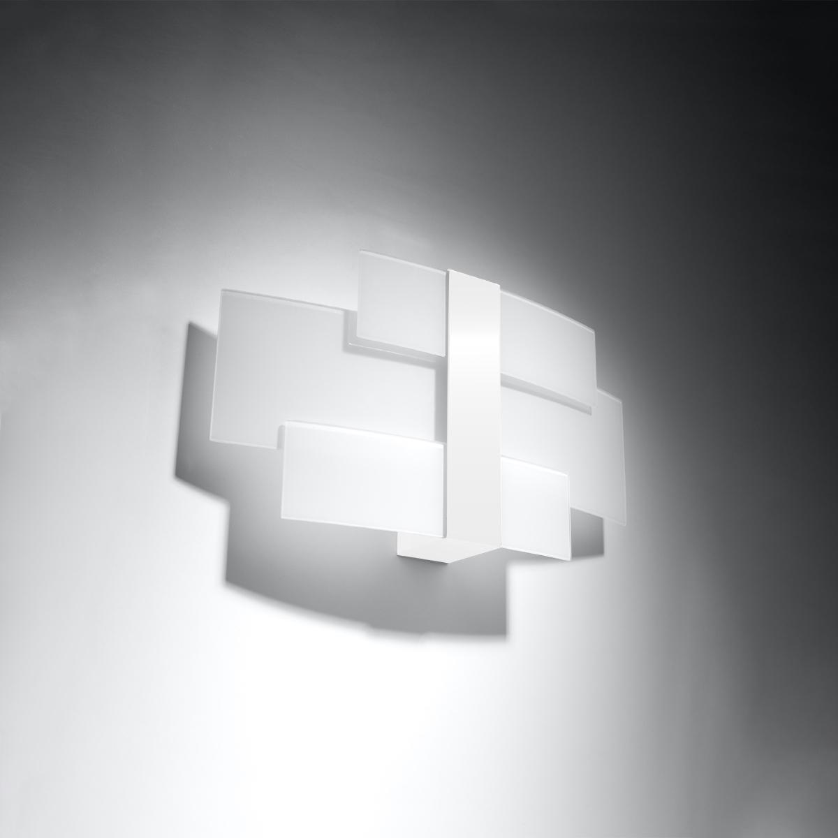 Sollux Aplique CELIA blanco 