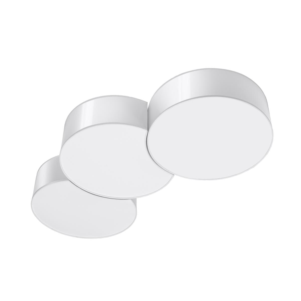 Sollux Plafón CIRCLE 3A blanco 