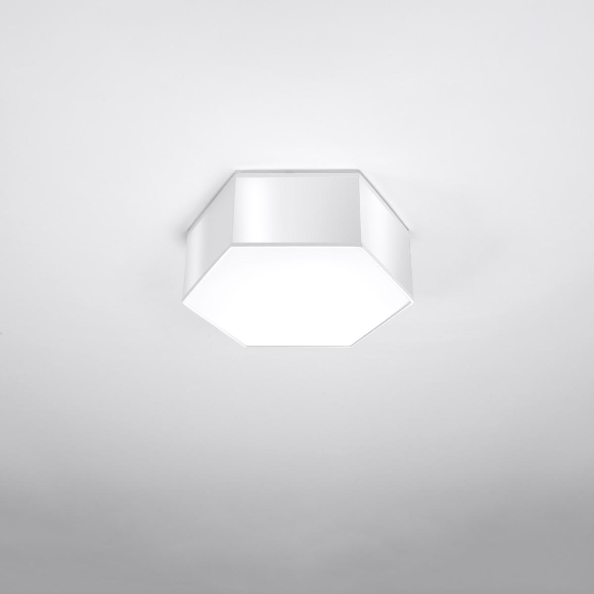 Sollux Lámpara de techo SUNDE 11 blanca 