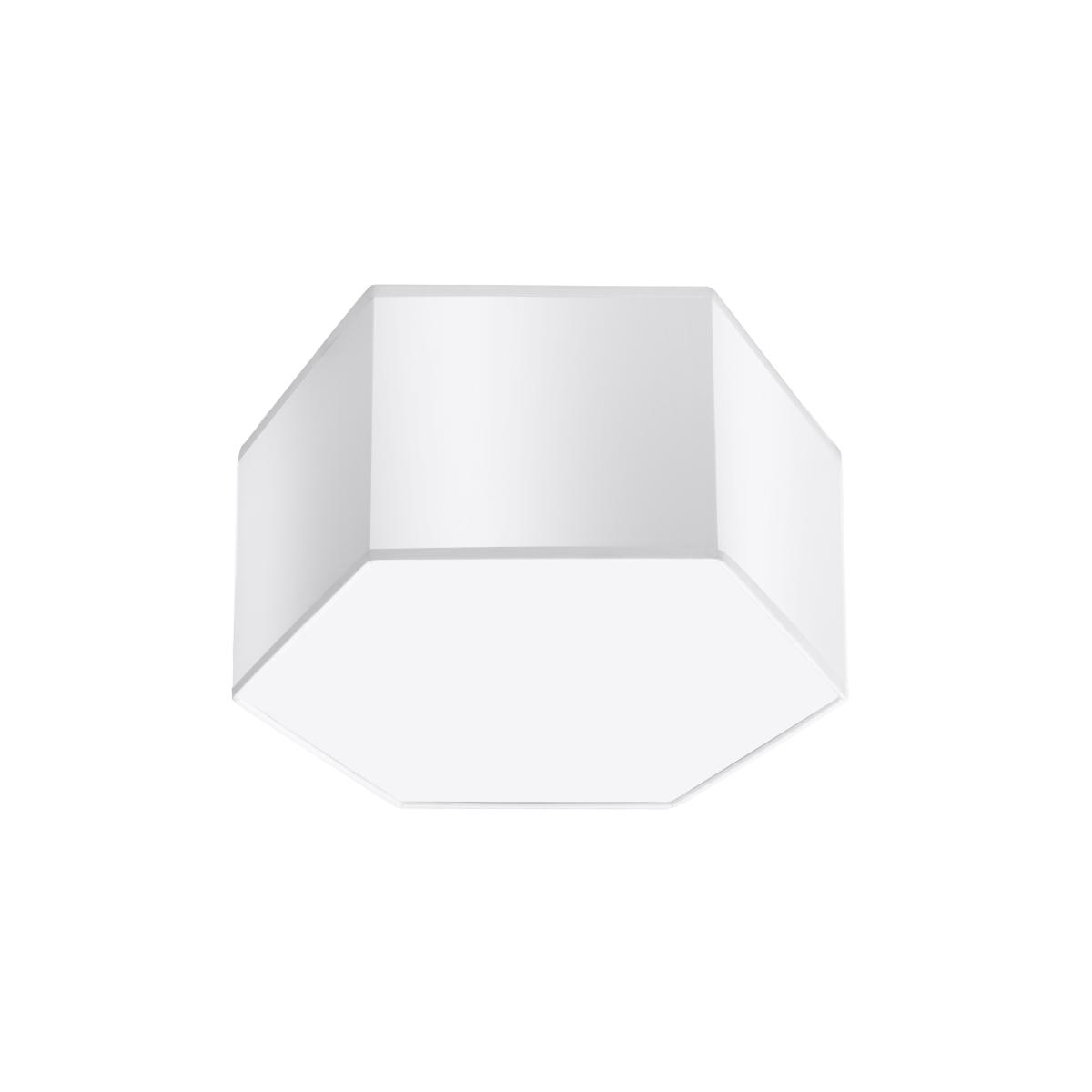 Sollux Lámpara de techo SUNDE 15 blanca 
