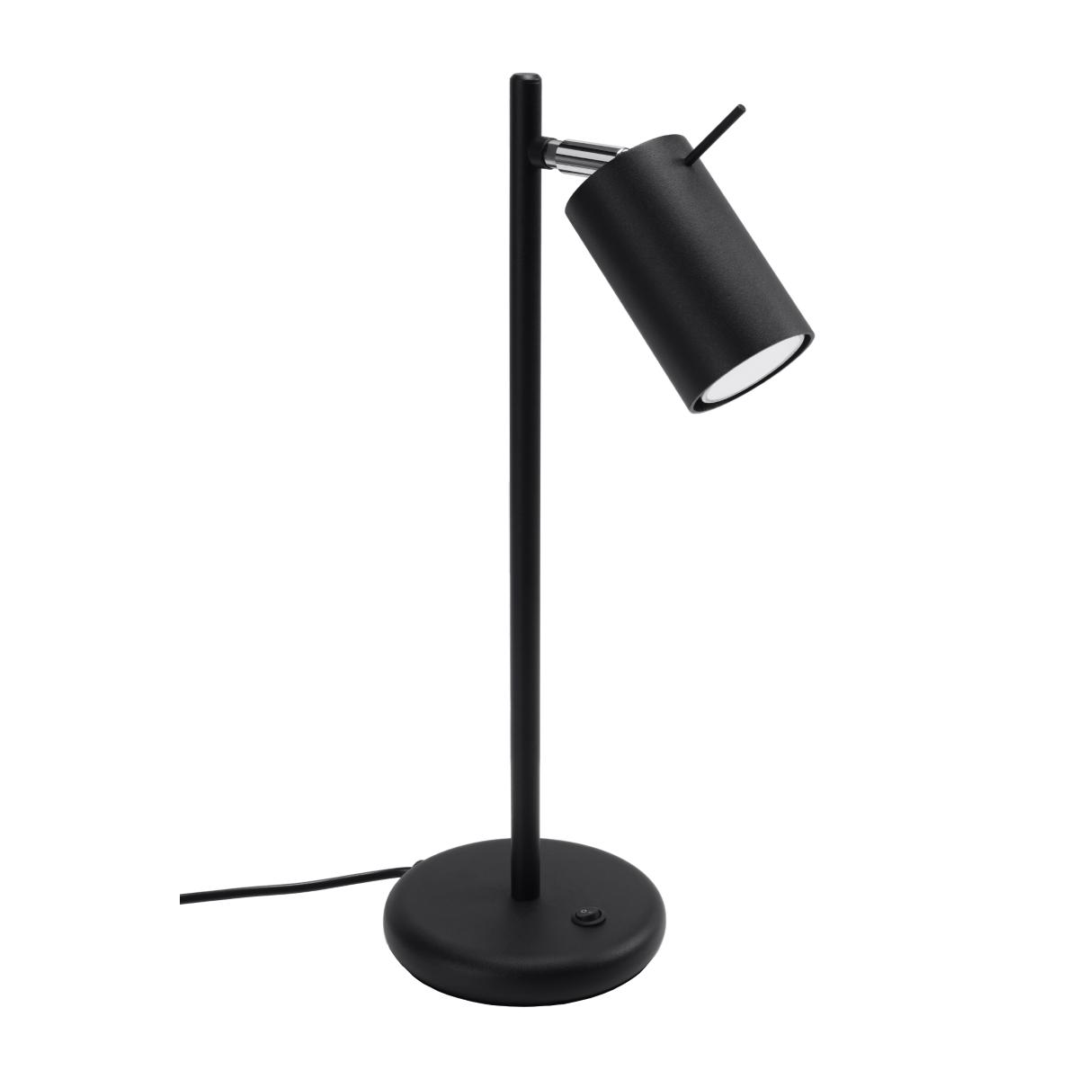Sollux Lámpara de mesa RING negra 