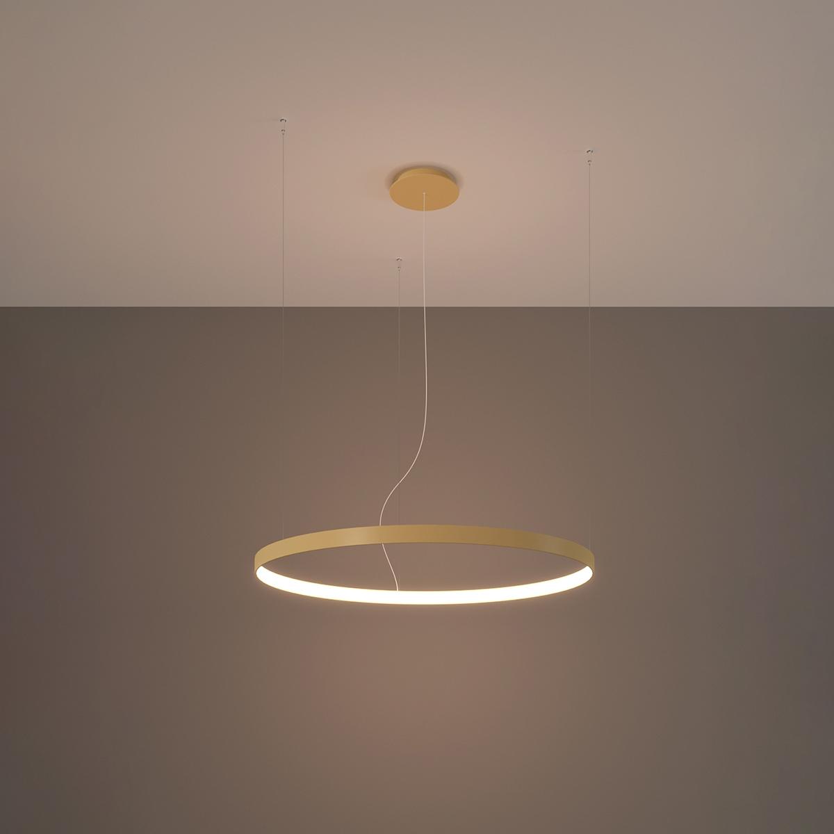 Sollux Lámpara RIO 78 LED dorada 3000K 3000K