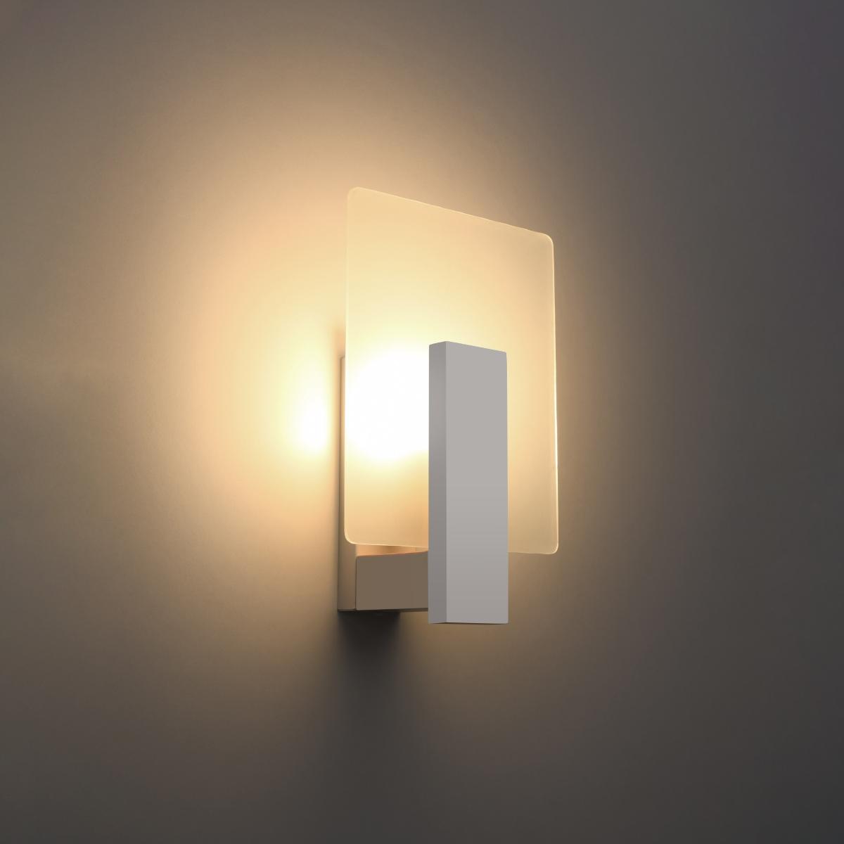 Sollux Aplique LAPPO blanco 