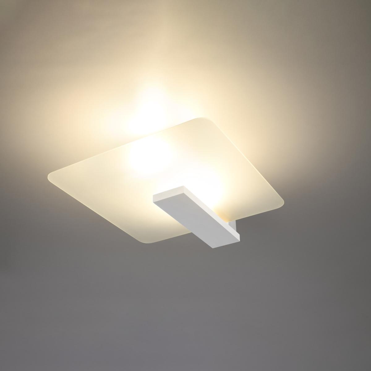 Sollux Lámpara de techo LAPPO blanca 