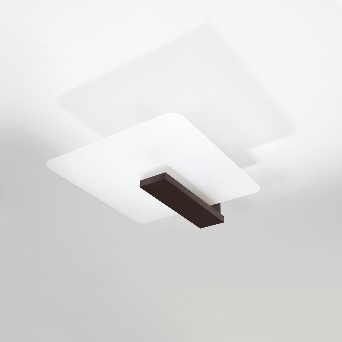 Sollux Lámpara de techo LAPPO wenge 