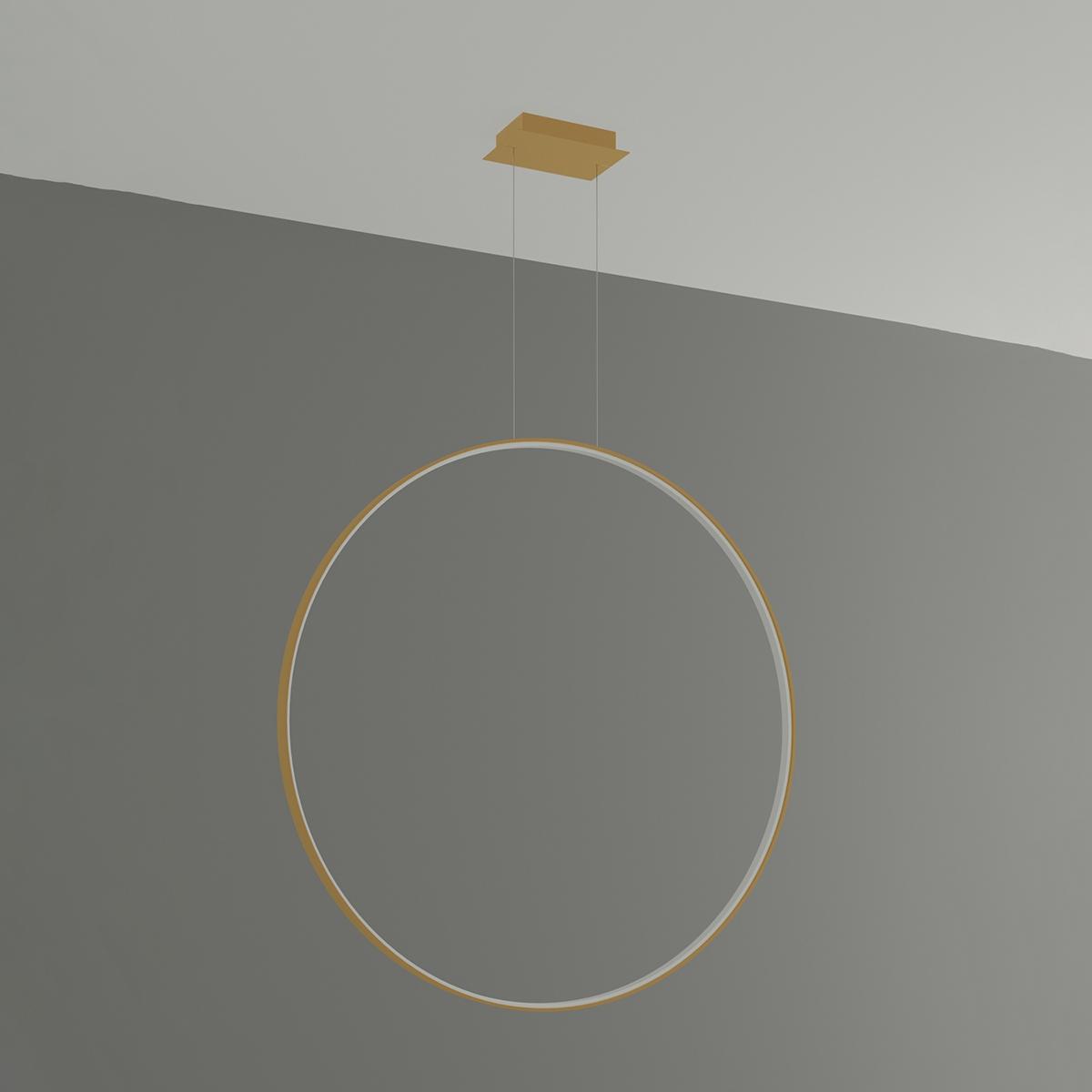 Sollux Lámpara colgante RIO 110 golden LED 3000K 3000K
