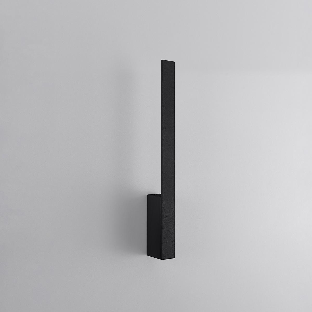 Sollux Aplique LAHTI S negro 3000K 3000K