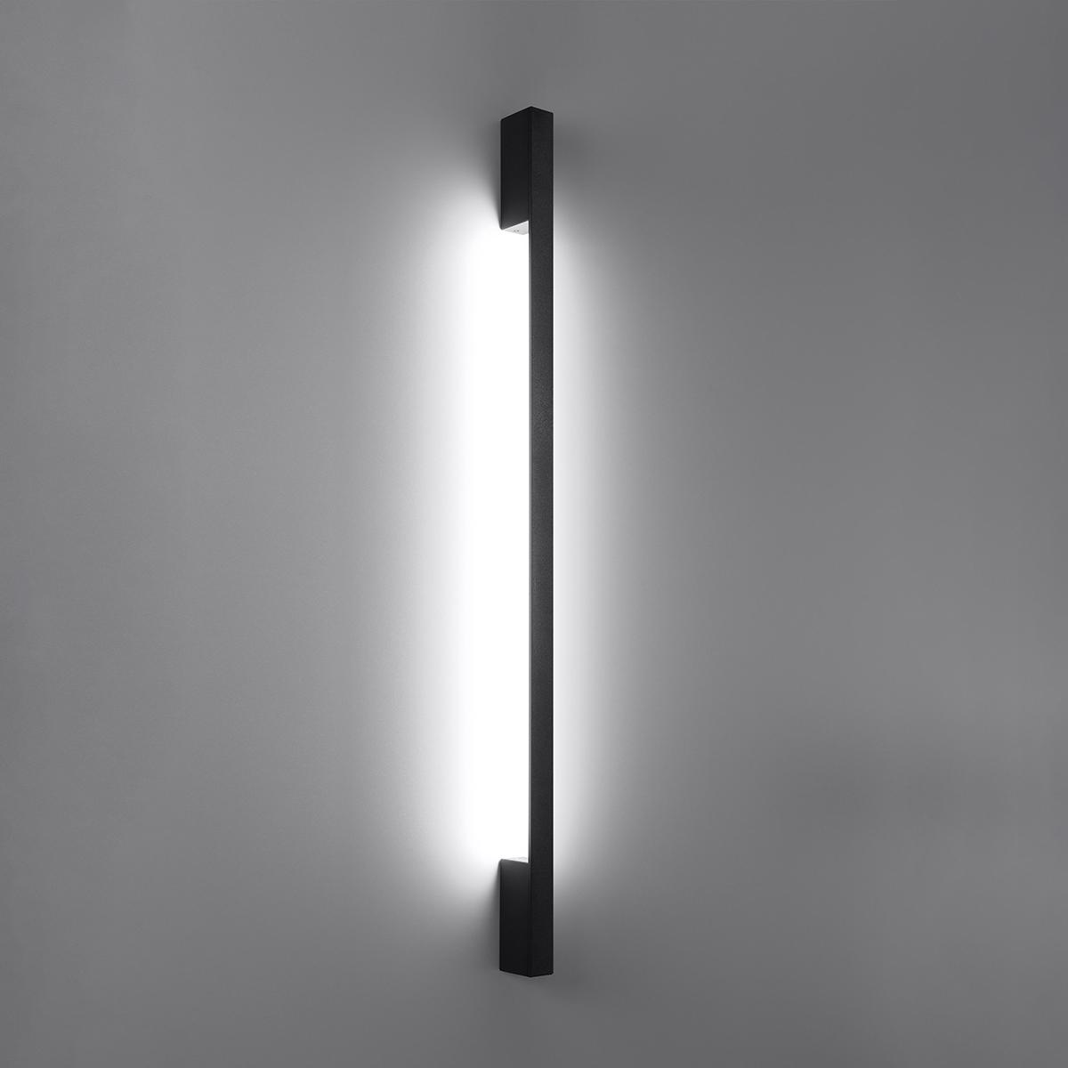 Sollux Aplique SAPPO M negro 4000K 4000K